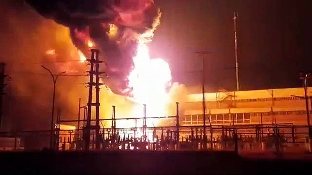 Tras el incendio, Secheep informó que trabaja para restablecer el servicio en Barranqueras
