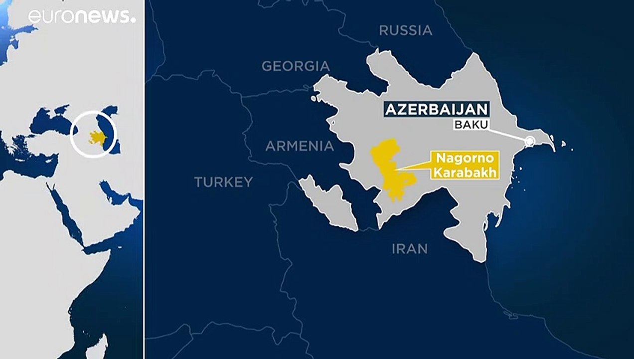 Armenien ruft Kriegszustand aus - Gefechte in Berg-Karabach
