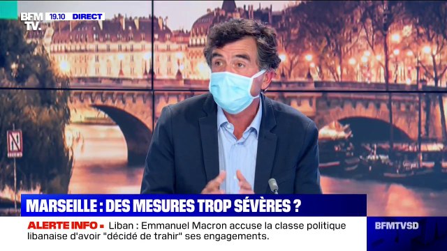 Covid-19: Arnaud Fontanet (membre du conseil scientifique) compare les hausses des contaminations de mars et septembre
