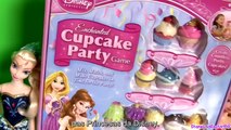 TOYSBR Disney Princess Cupcake Party Game - Cupcake Surpresa Princesas Anna Elsa Ariel Mulan
