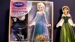 TOYSBR ELSA WOODEN DRESS UP DOLLS - Bonecas de Madeira Fashion da Princesa Elsa Disney Frozen