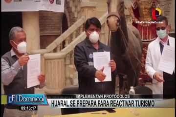 Huaral se prepara para reactivar turismo e implementan protocolos de bioseguridad