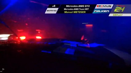 24H Nurburgring 2020 Leader Metzger Rosenberg Big Crash
