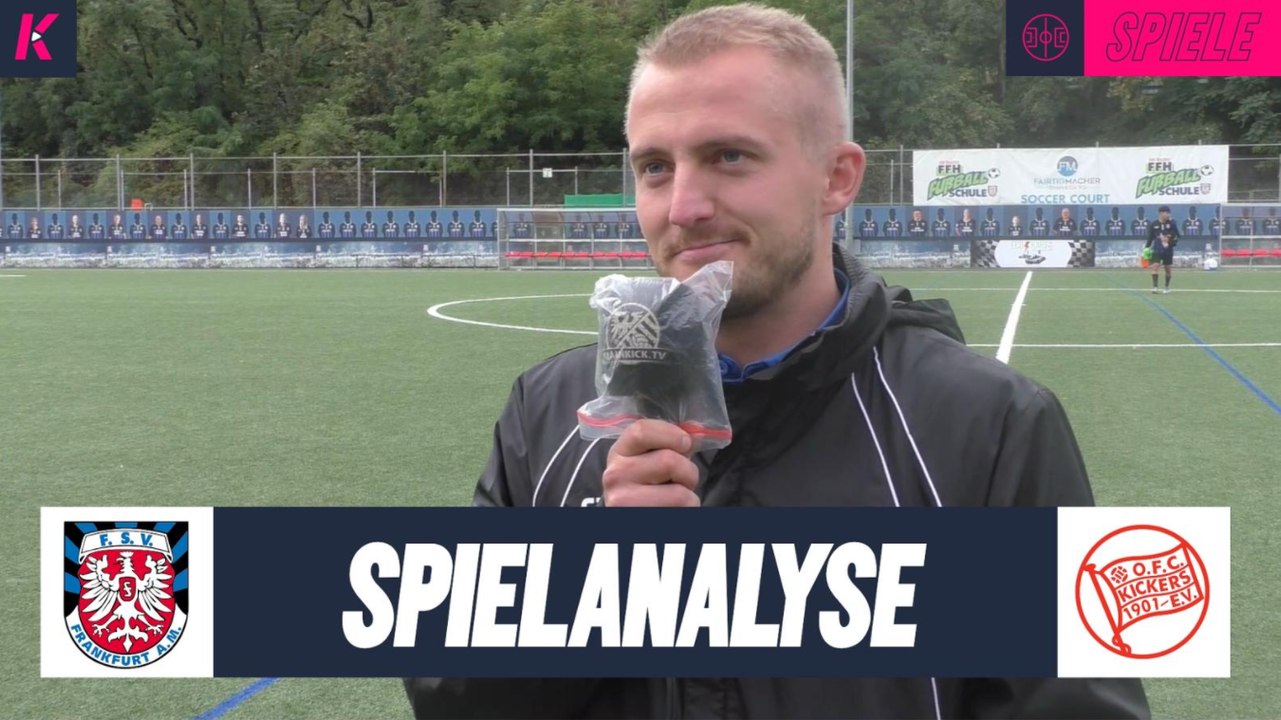 Die Spielanalyse | FSV Frankfurt U16 - Offenbacher Kickers U17 (4. Spieltag, B-Junioren-Hessenliga)
