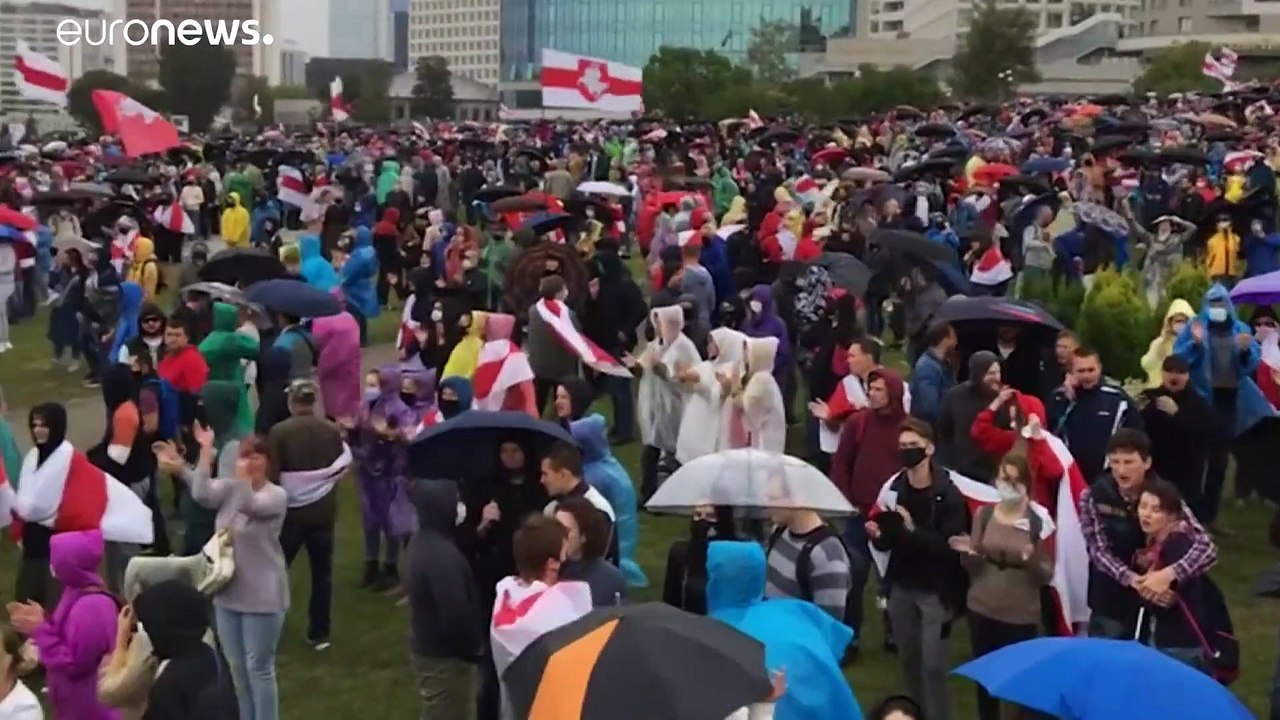 Belarus: brutale Szenen am 50. Protesttag gegen Alexander Lukaschenko