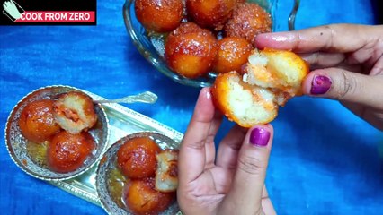 बिना मावा-खोया के बाजार जैसा गुलाब जामुन बनाने का सबसे आसान तरीका | gulab jamun recipe |