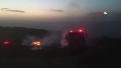 Kastamonu'da çıkan yangında 6 yayla evi küle döndü