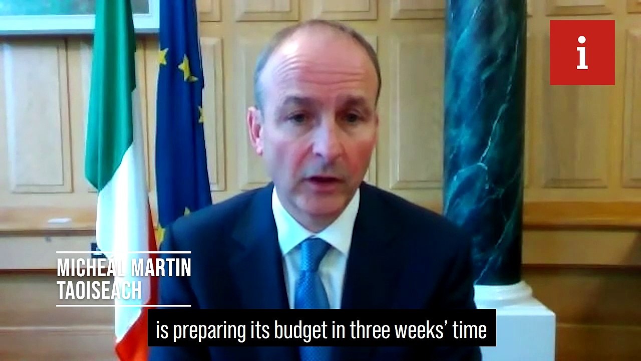 Taoiseach Micheál Martin warns Irish government is planning budget on assumption of a no-deal Brexit and time is running out to secure a deal