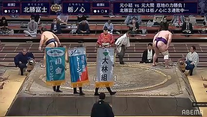 Hokutofuji vs Tochinoshin - Aki 2020, Makuuchi - Day 15
