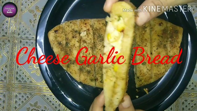 Garlic Bread without Oven/ Cheesy Garlic Bread/ Stuffed Garlic Bread/ Domino's Style Garlic Bread/