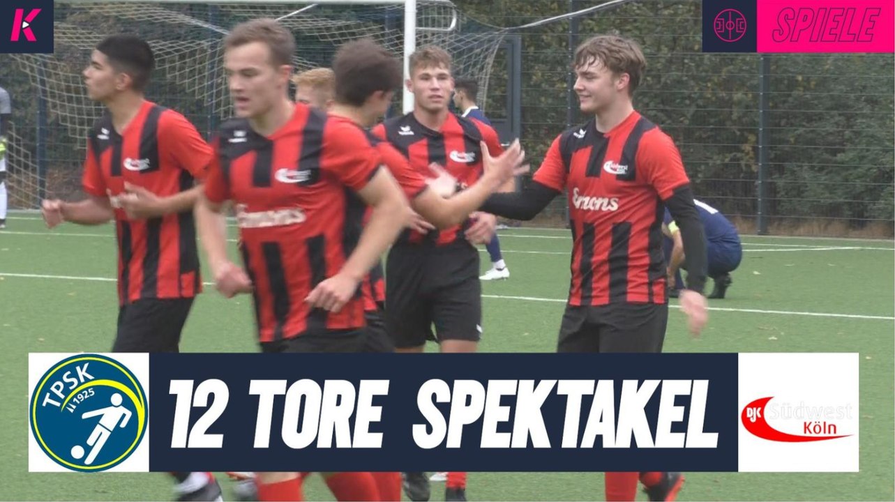 Torfestival im Top-Spiel | TPSK 1925 – DJK Südwest II (4. Spieltag A-Junioren Sonderliga)