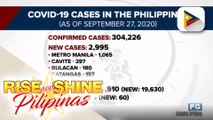 Kaso ng COVID-19 sa bansa, mahigit 304-K na