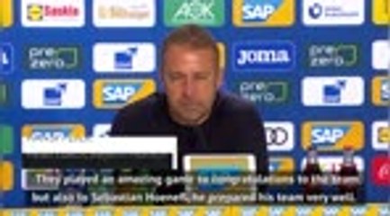 Flick compliments Hoffenheim after Bayern's first defeat in 32 games