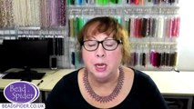 How to make Ruth Bader Ginsburg's Collar Necklace _ Bead Spider Live Jewellery Tutorial