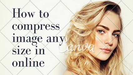 How to compress image any size in online