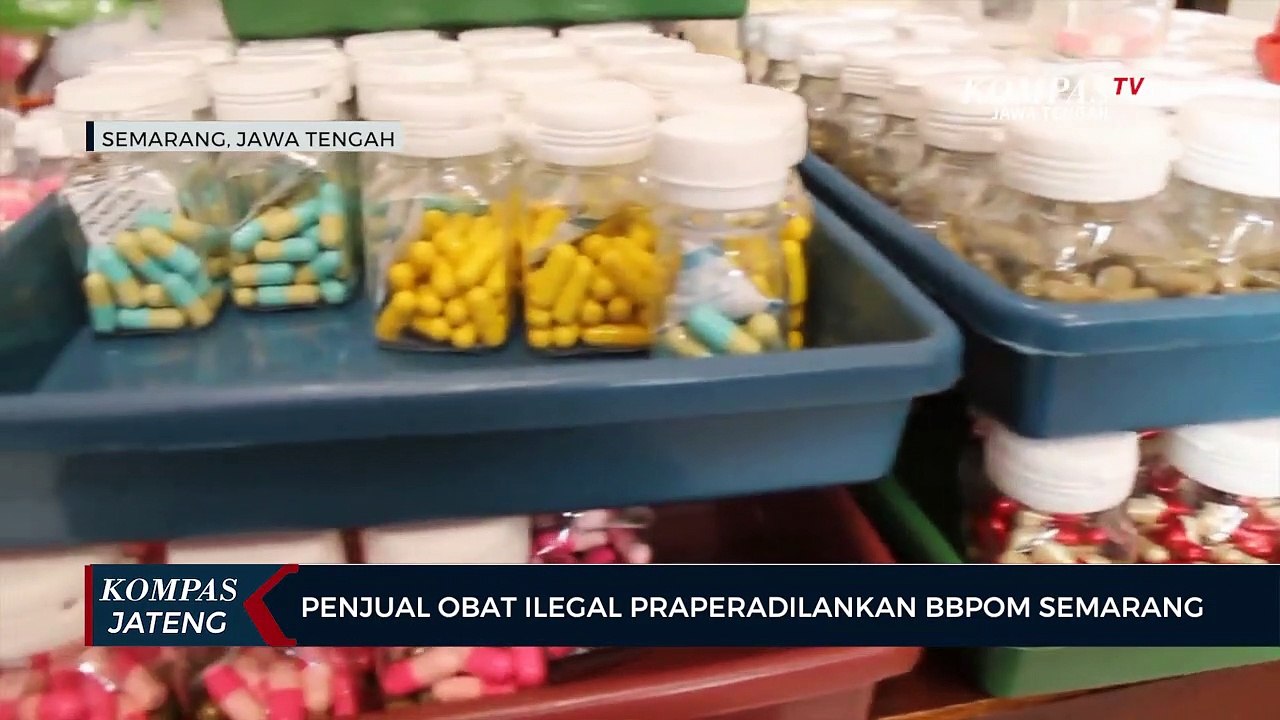 Penjual Obat Ilegal Praperadilkan BBPOM Semarang