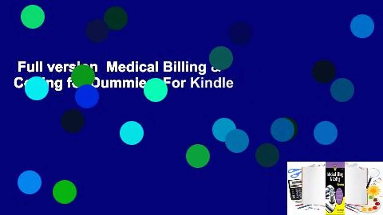 Full version  Medical Billing & Coding for Dummies  For Kindle