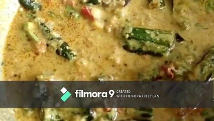 भेंडी मसाला-Bhendi Masala Fry with Gravy-Varsha's Kitchen स्वाद घरचा.