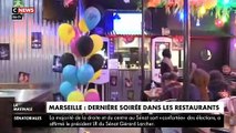 Coronavirus - Reportage cette nuit à Marseille dans les bars et les restaurants qui ont été obligé de fermer après la décision du Ministre Olivier Véran