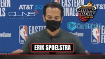 Erik Spoelstra Postgame Interview | Heat REACH NBA FINALS vs Lakers | Celtics Game 6 Eastern Finals