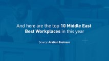 Top 10 Middle East Best Workplaces in 2020