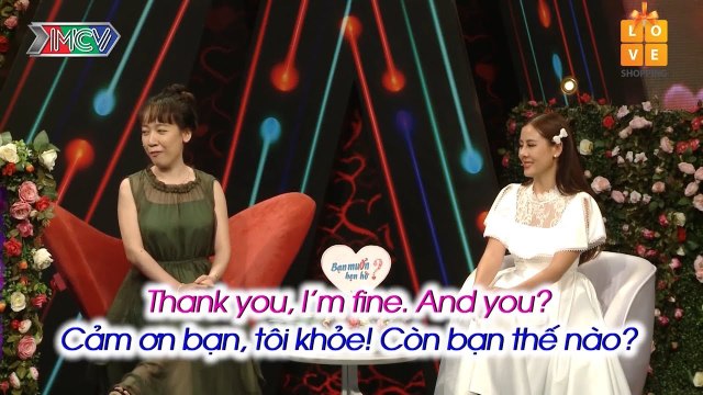 Cặp đôi CHÉM GIÓ thả thính nhau bằng TIẾNG ANH khiến ông mai bà mối mất chức - BMHH