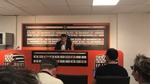 La réaction de Rudi Garcia après le match nul de Lyon à Lorient (1-1)