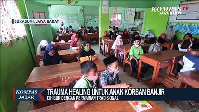 Pasca Banjir, Anak-anak Diajak Permainan Tradisional