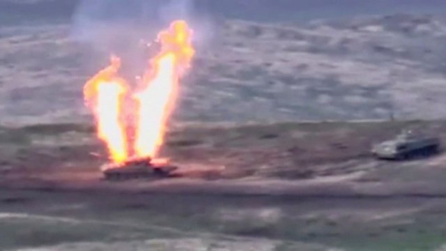 Armenia and Azerbaijan trade blame in Nagorno-Karabakh flare-up