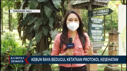 Protokol Kesehatan Di Kawasan WisataDi Kebun Raya Bedugul