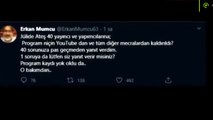 Erkan Mumcu'nun katıldığı programın kayıtları silindi