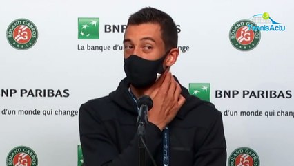 Roland-Garros 2020 - Antoine Hoang : "C'est un tournoi qui me tient super à cœur, c'est encore plus décevant pour moi à l'heure actuelle"