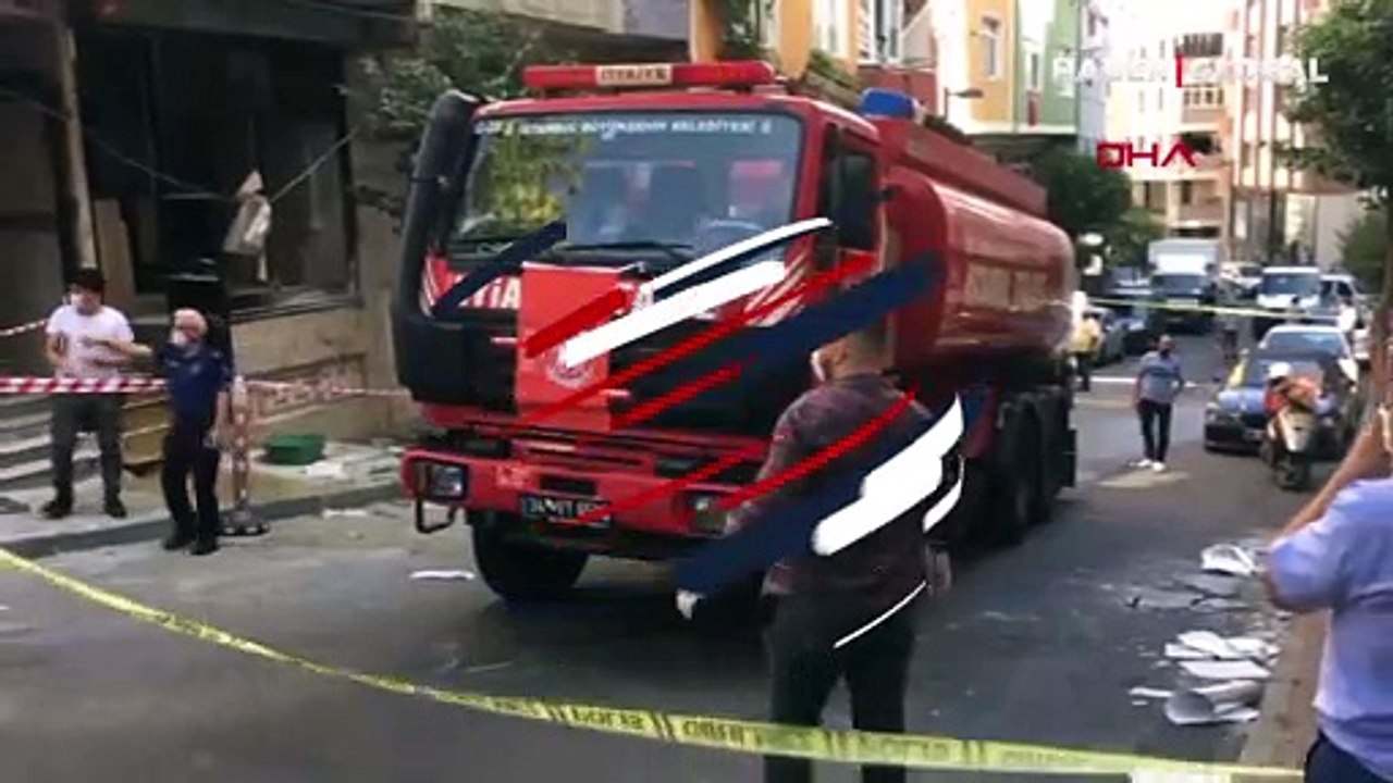 Şişli'de iş yerinde patlama