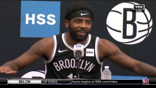 Kyrie Irving Full Press Conference_NBA Media Day 2019_(Brooklyn Nets)