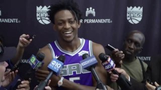 De’Aaron Fox Full Press Conference_NBA Media Day 2019_(Sacramento Kings)
