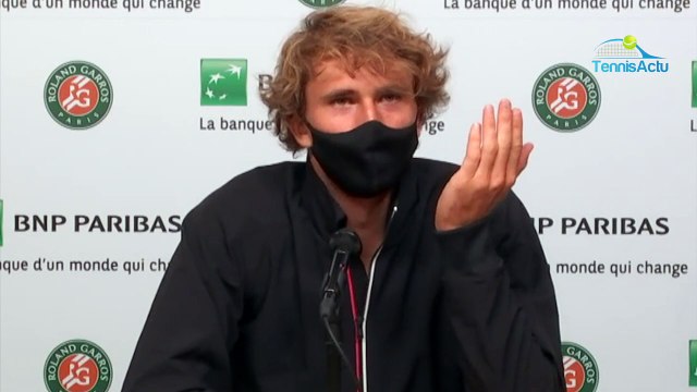 Roland-Garros 2020 - Alexander Zverev : Je pense que Dominic Thiem joue mieux, depuis un an et demi, que moi.