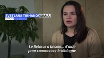 Bélarus: l'opposante Tikhanovskaïa appelle Emmanuel Macron à être 