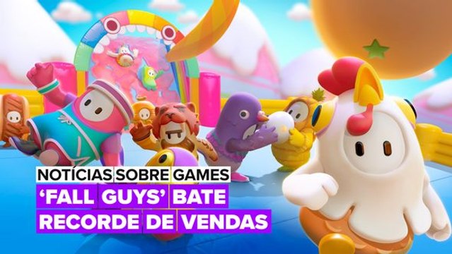 Fall Guys lidera as vendas de jogos digitais