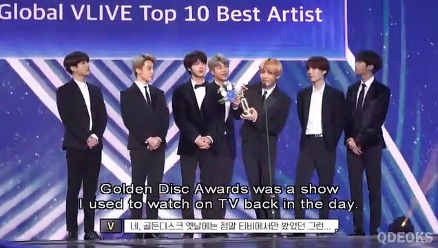 [ENG] BTS MEMORIES OF 2019 - 33TH Golden Disc Awards Making Film (DISC 3)