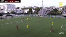 U19. Les buts nantais face à Brest