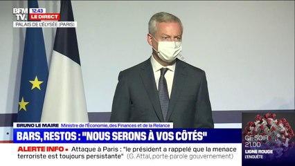 Projet de loi de finances: Bruno Le Maire annonce une réévaluation de la récession à -10% en 2020, +8% en 2021