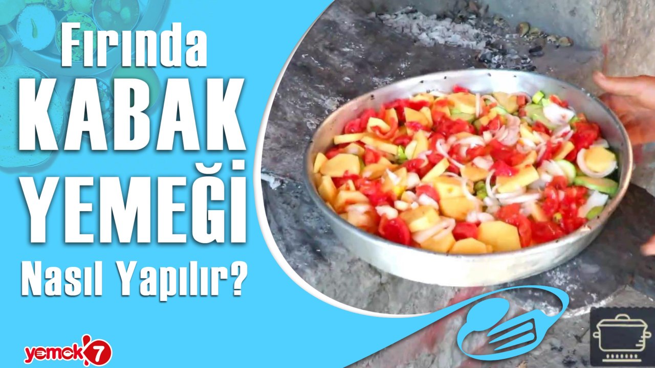 Hem Hafif Hem de Lezzetli Fırında Kabak Yemeği Nasıl Yapılır?