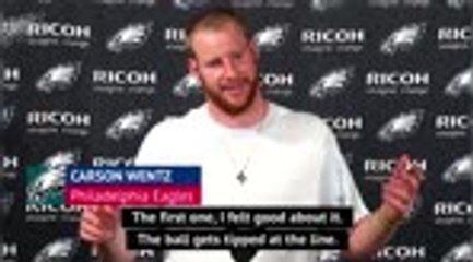 Скачать видео: Under-fire Wentz admits ’I’ve got to be better’