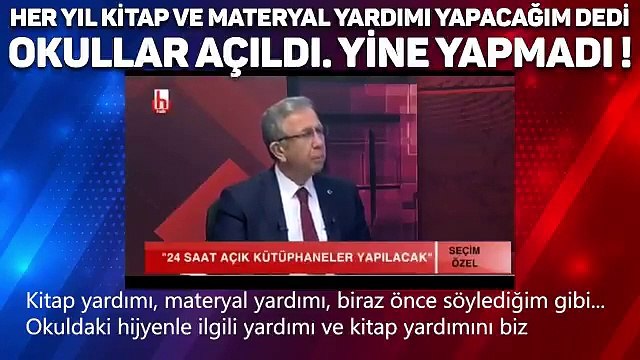CHP’li Mansur Yavaş öğrencilere verdiği sözünü tutmadı!
