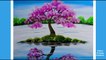 How to draw easy beautiful tree painting __ Pallavi Drawing Academy __