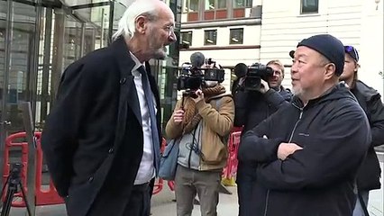 Silent protest held in London for Julian Assange