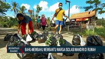 Satu RT Diisolasi, Warga Gotong Royong Beri Bantuan Corona