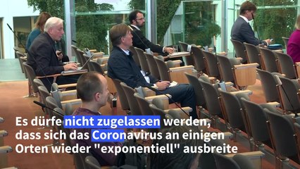 Coronavirus: Bundesregierung setzt auf regionales Handeln