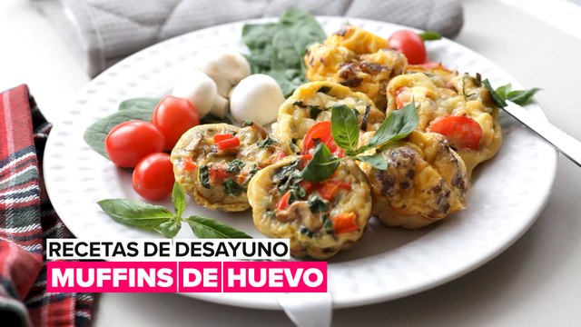 Recetas de desayuno: Muffins de huevo