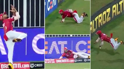 Download Video: IPL 2020 : Take a Bow Nicholas Pooran, Incredible Boundary Save, The Best in IPL History !!